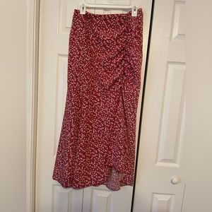 floral skirt